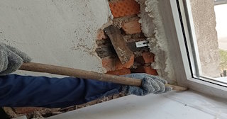 Демонтаж оконных откосов по выгодной цене от 516 руб. в дзержинском - Сварной-Дзж